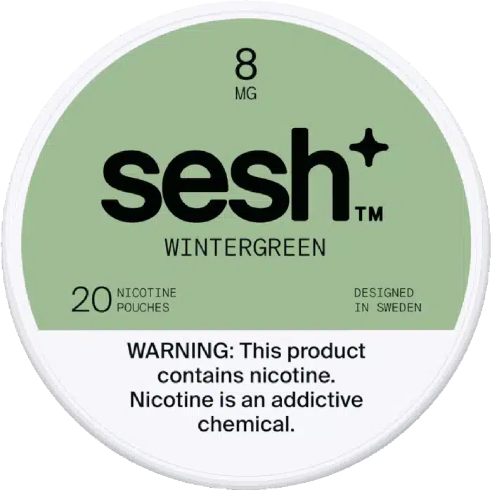 Sesh+ Wintergreen 8mg